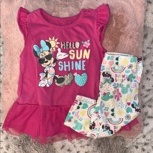 Minnie Mouse outfit 💜